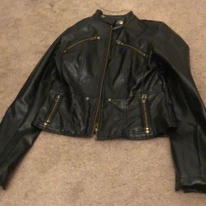 Leather jacket
